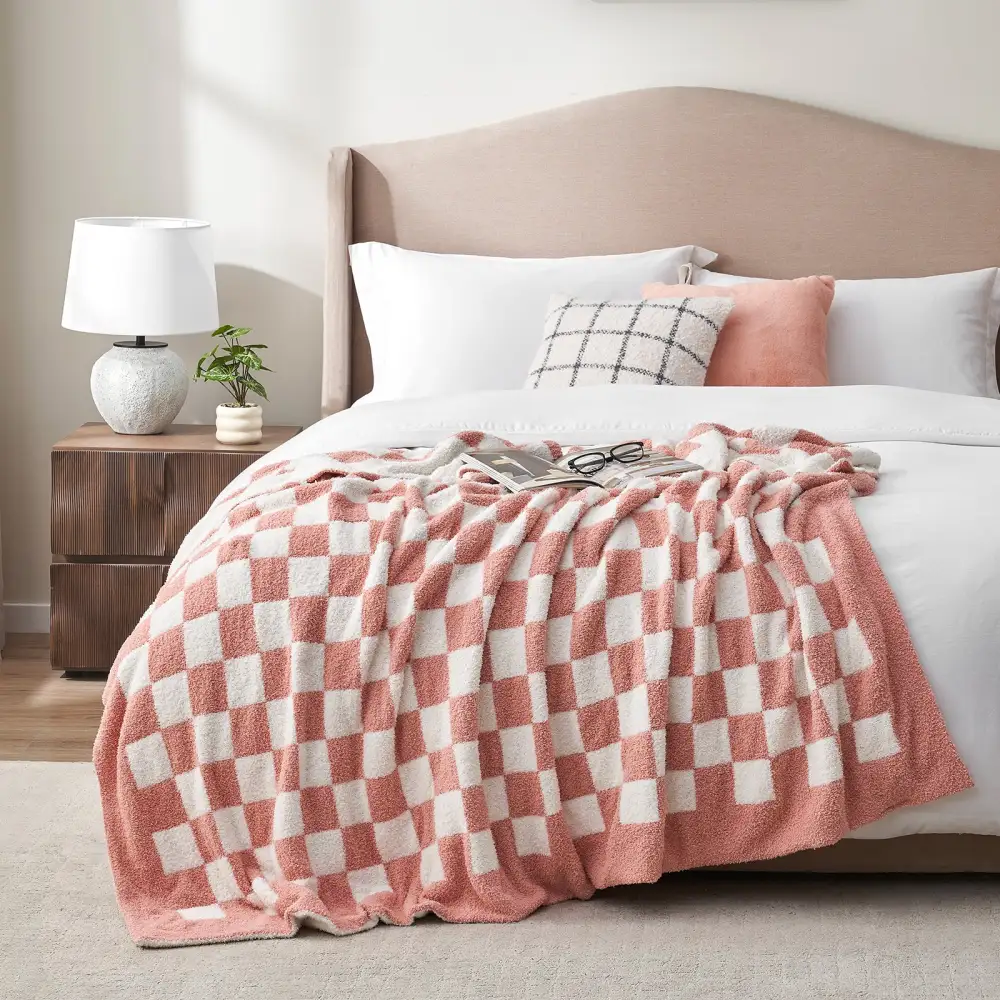 Cozy Checkered Blanket