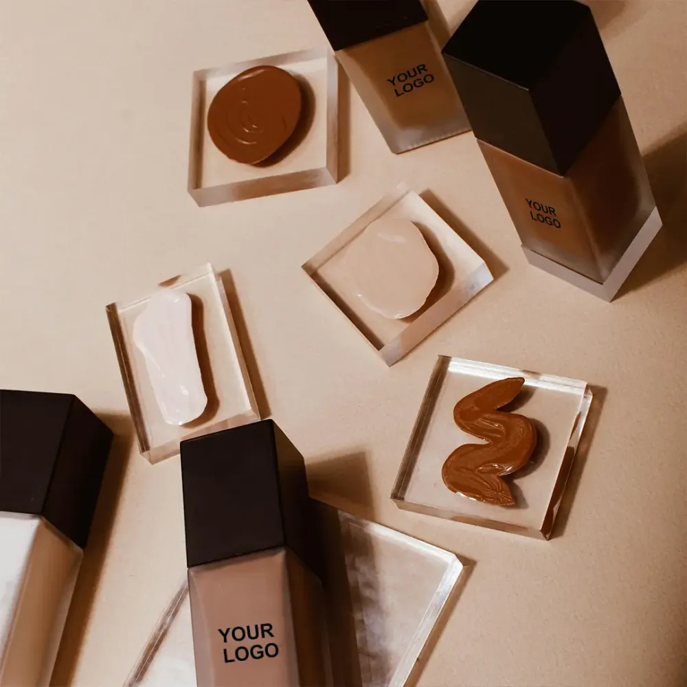 Full Coverage Makeup Skin Tint Matte Finish Waterproof Liquid Foundation