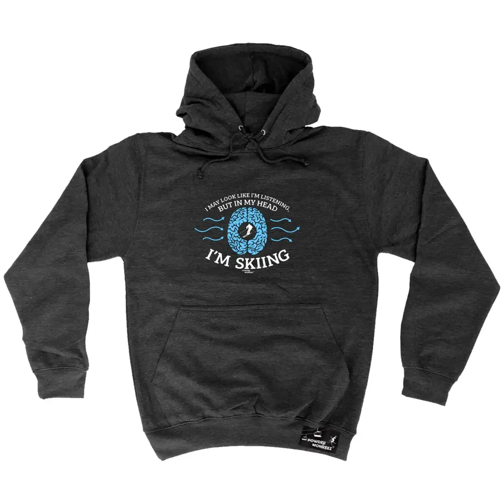 Ski Listening Graphic Hoodie