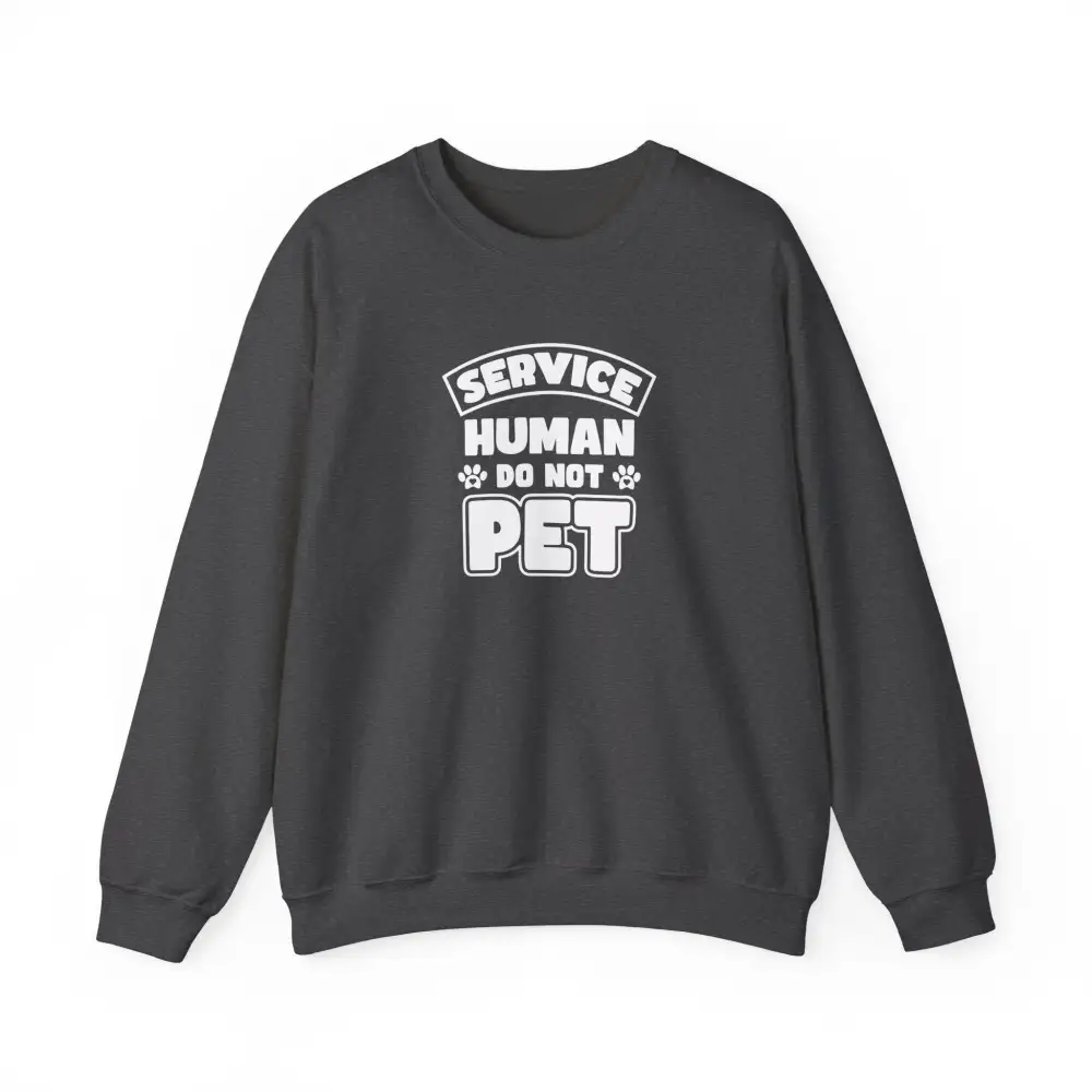 Pet Human Graphic Crewneck Sweatshirt