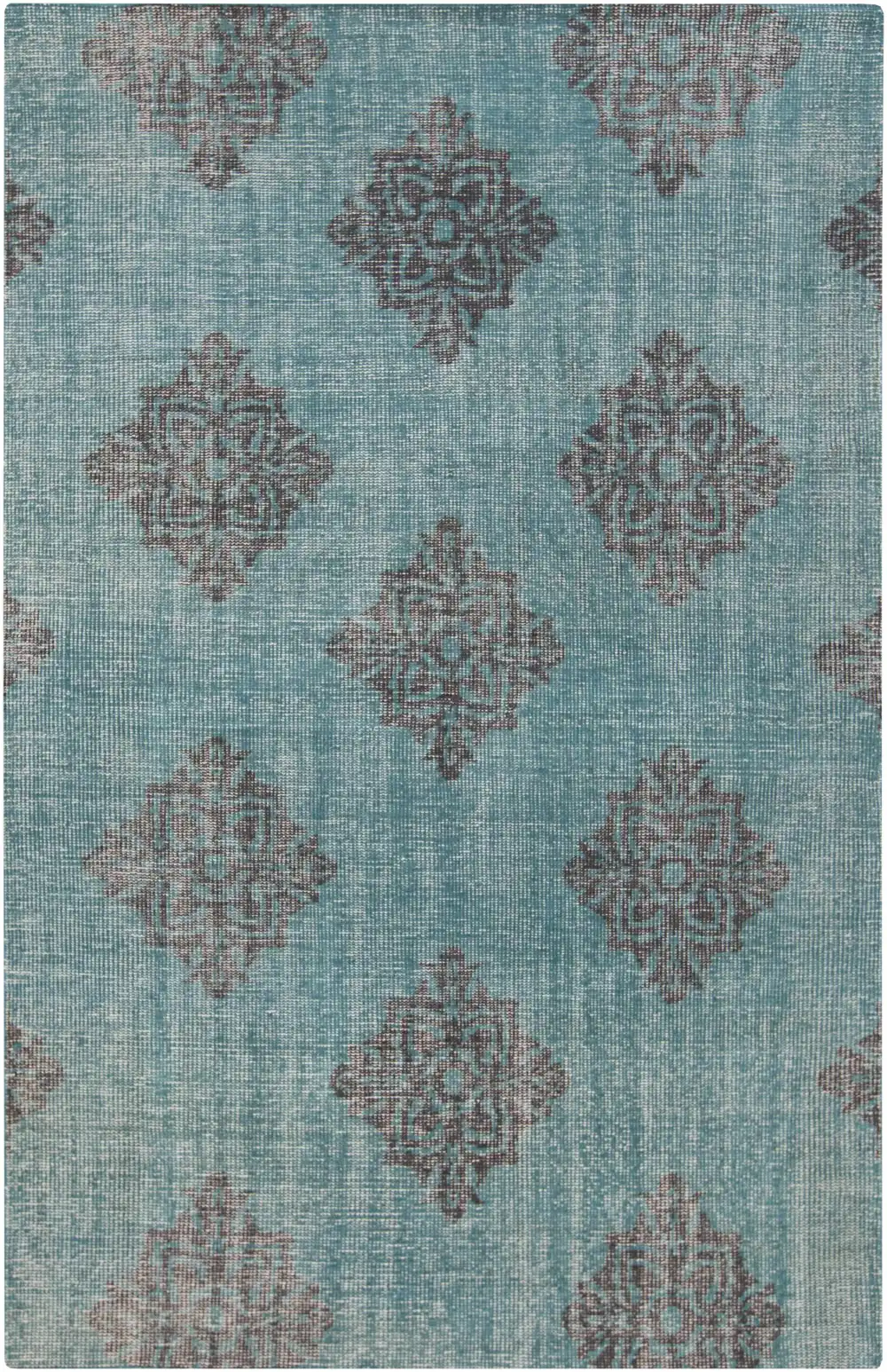 Classic Contemporary Hand Knotted Wool Area Rug
