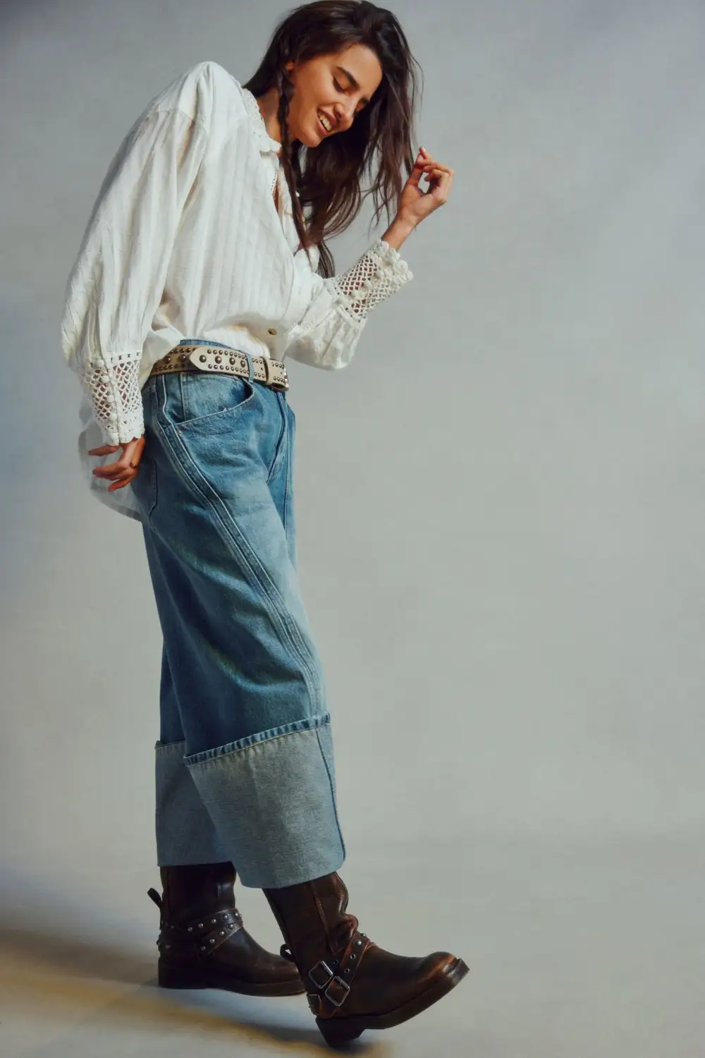 Olsen Cuffed Barrel Jean Daily Driver