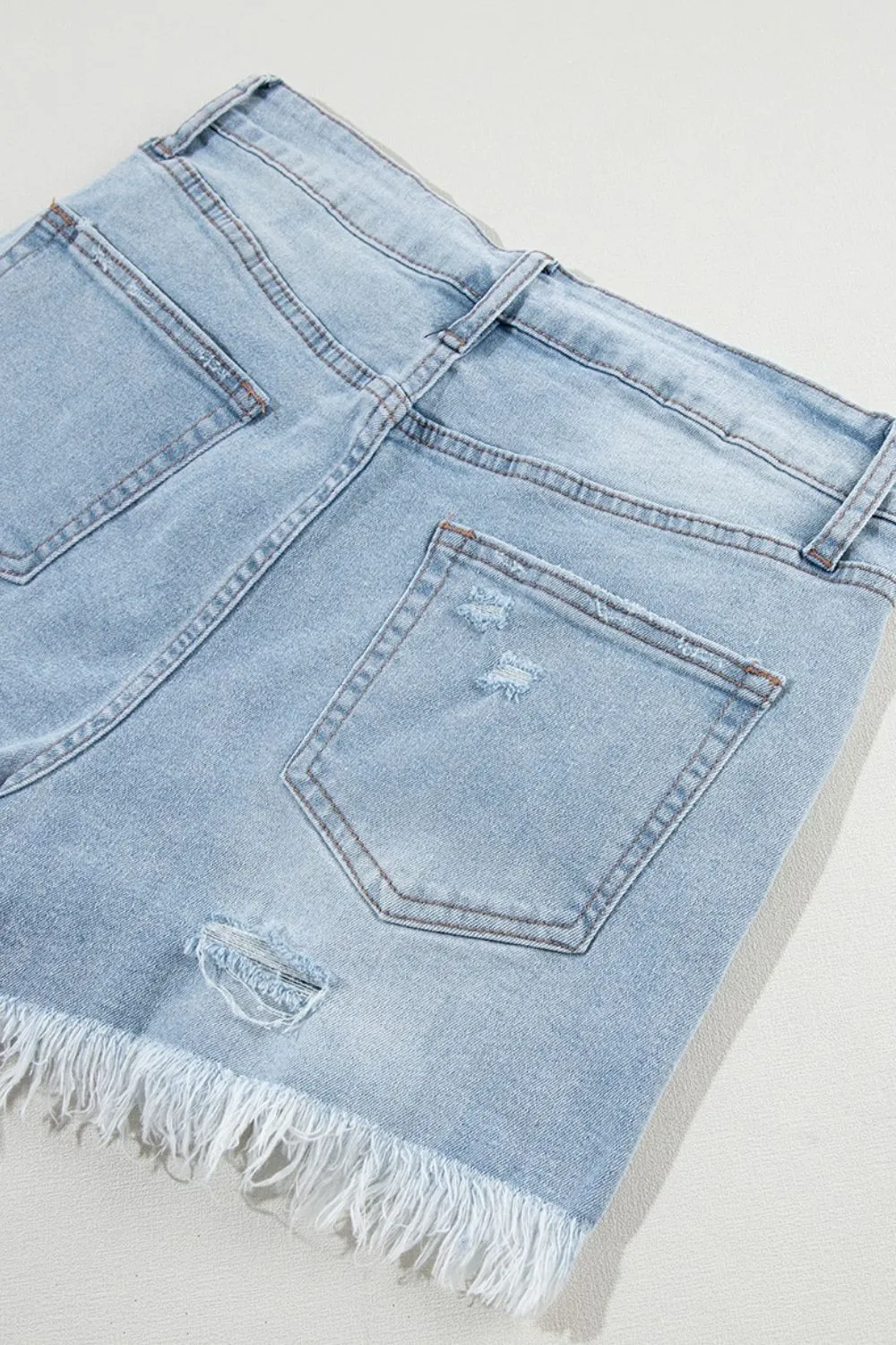 Classic Raw Hem Shorts