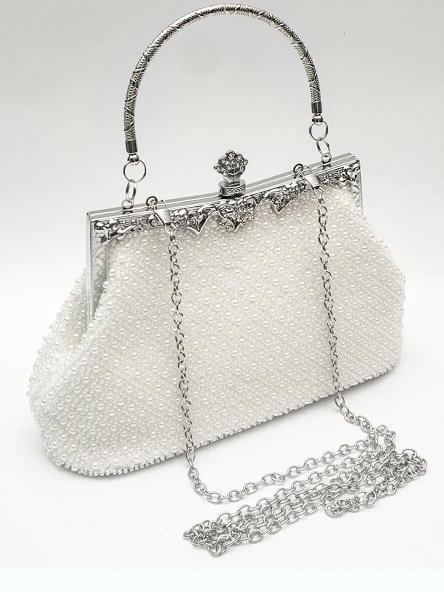 Jazlyn Vintage-Style Beaded Bag