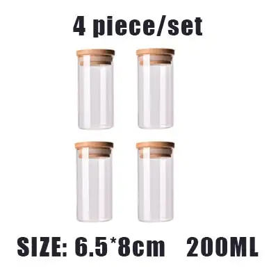 Wooden Glass Fridge Kitchen Storage Organizer