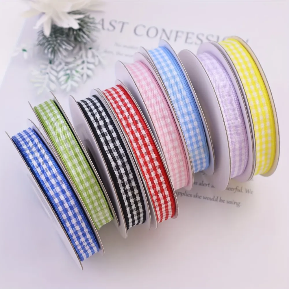 Gingham Craft Ribbon