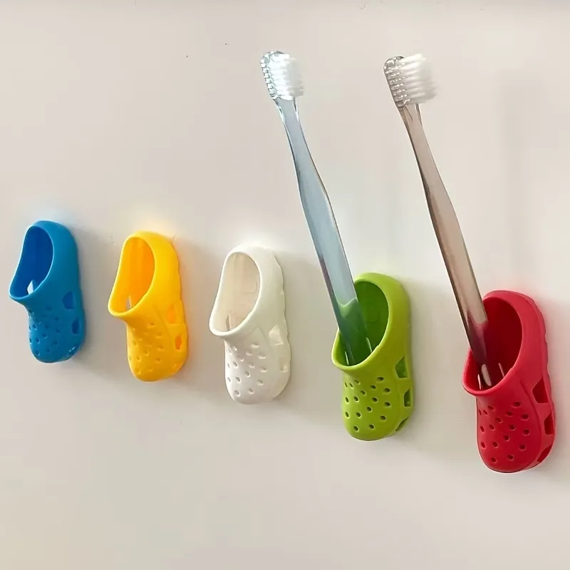Croc-Shape Toothbrush Holder