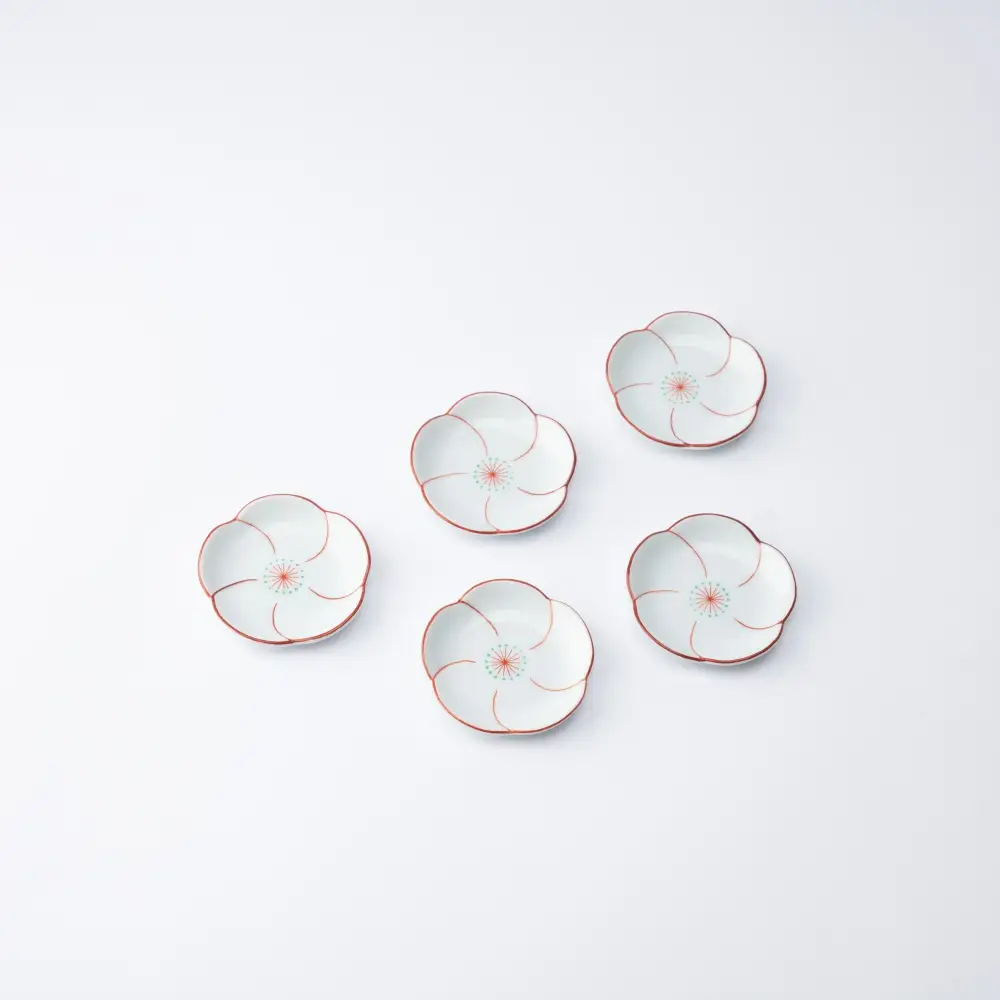 Plum Porcelain Sauce Plate