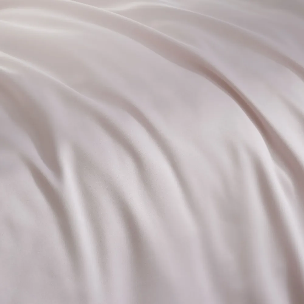 Refined Bedroom Printed Satin Duvet Cover Set