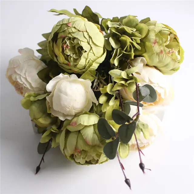 Room Artificial Peony Bouquet