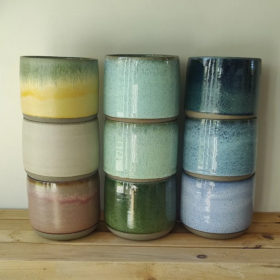 Glazed Ceramic Planter Cover