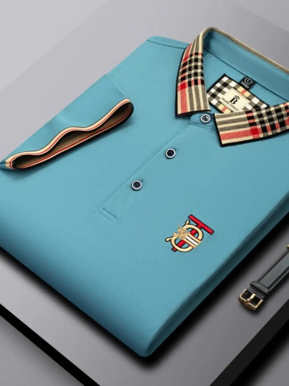 Simple Collared Polo Shirt