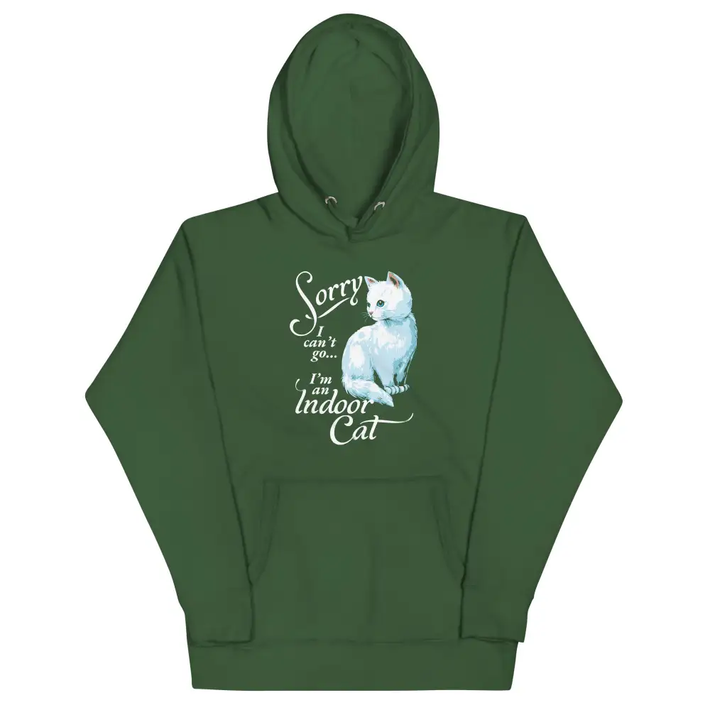 Indoor Cat Graphic Hoodie