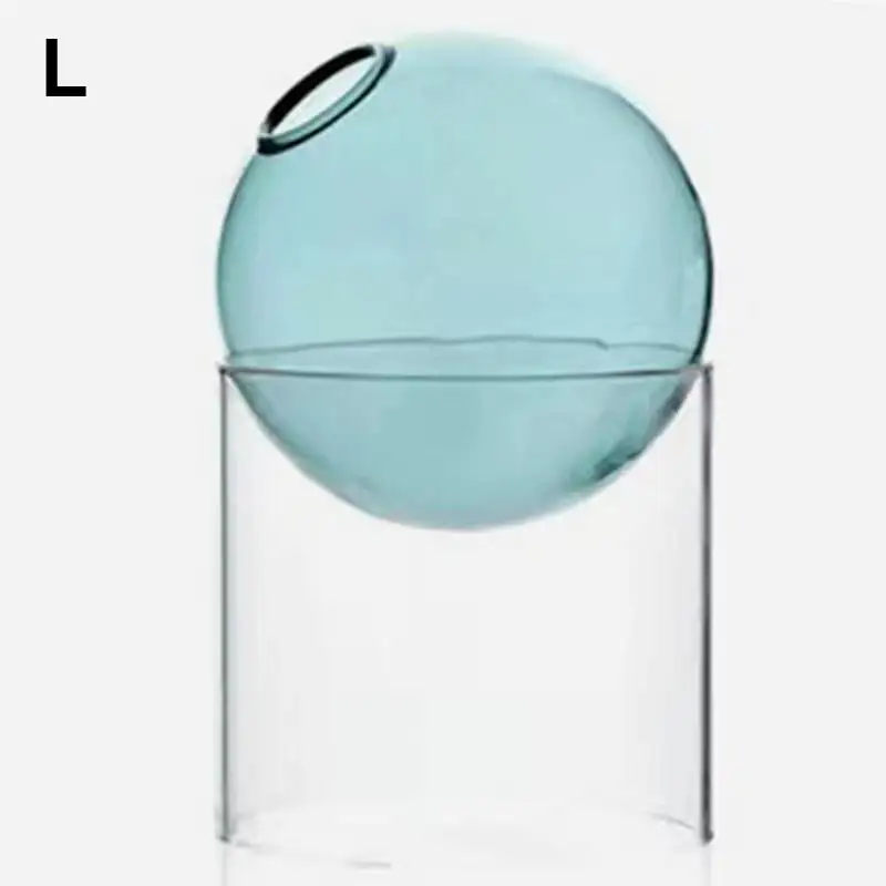 Glass Floral Artificial Decorative Table Vase