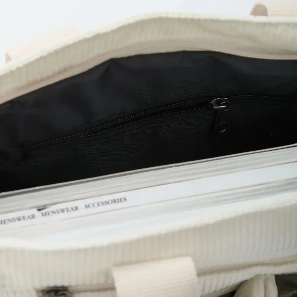 Open Top Crochet Crossbody Bag
