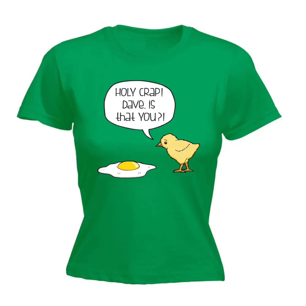 Chicken Egg Graphic Fitted Tee