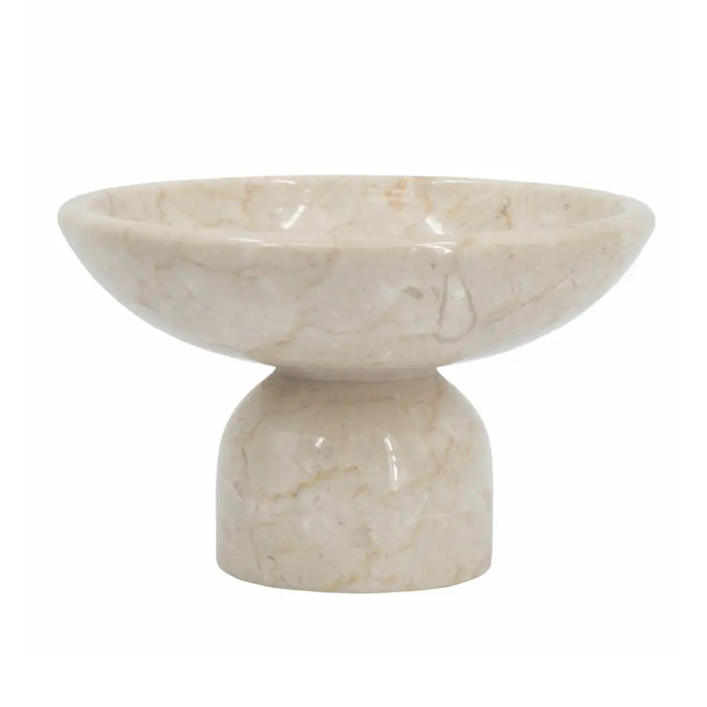 Marble Pedestal Bowl