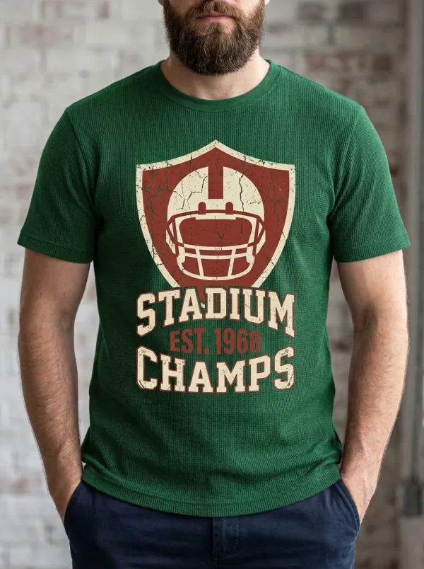 Men's Gridiron Stadium Champs Helmet T-Shirt
