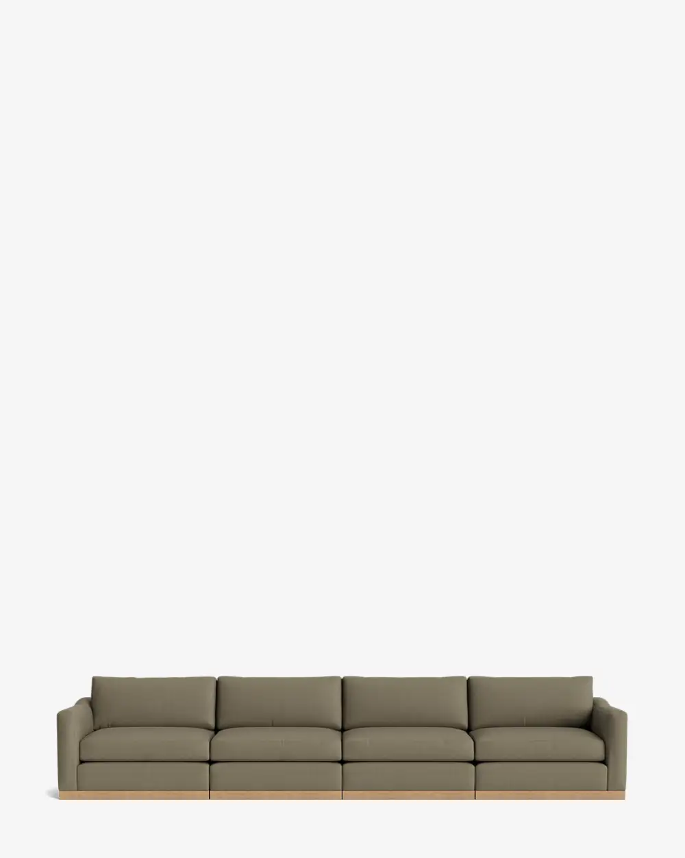 Modular Oak Sofa