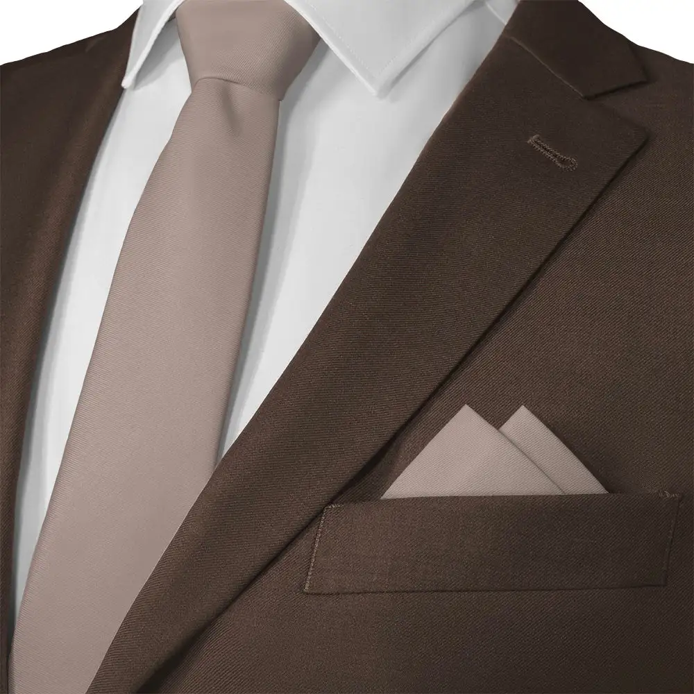 Smart Balanced Solid Pocket Square