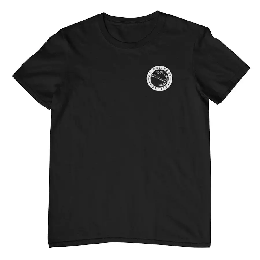 Anchor Chest Logo Cotton T-Shirt