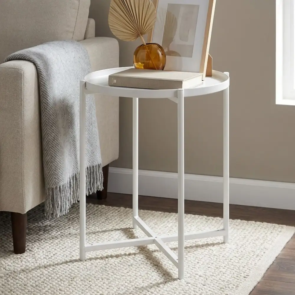 Round Accent Side Table
