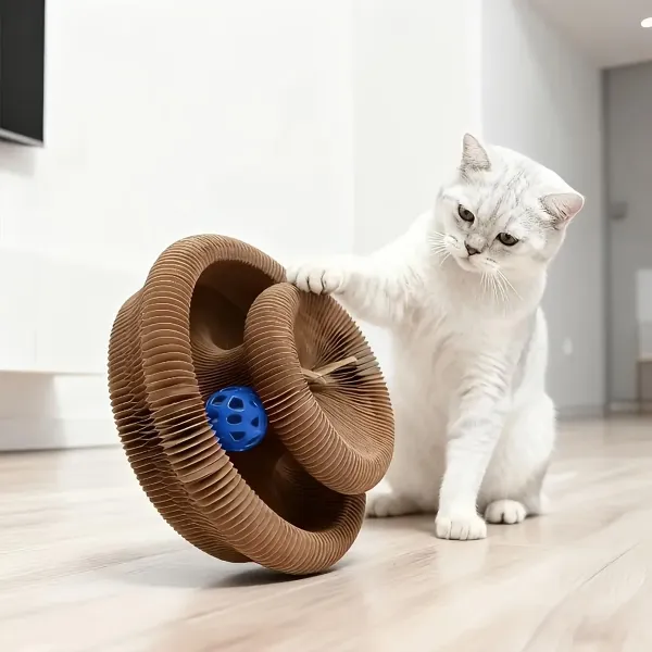 Interactive Cat Scratcher Ball Toy