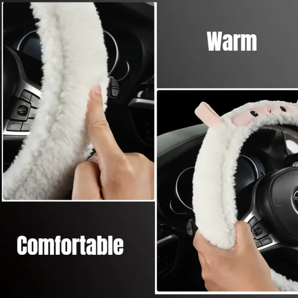 Furry Steering Wheel Cover