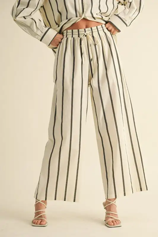 Striped Relaxed Pants