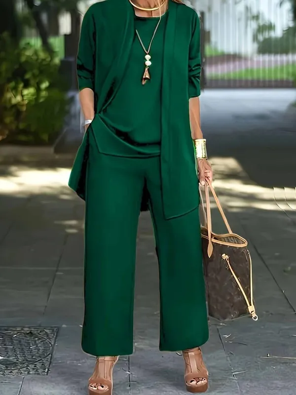 Three Piece Relaxed Outfit Set