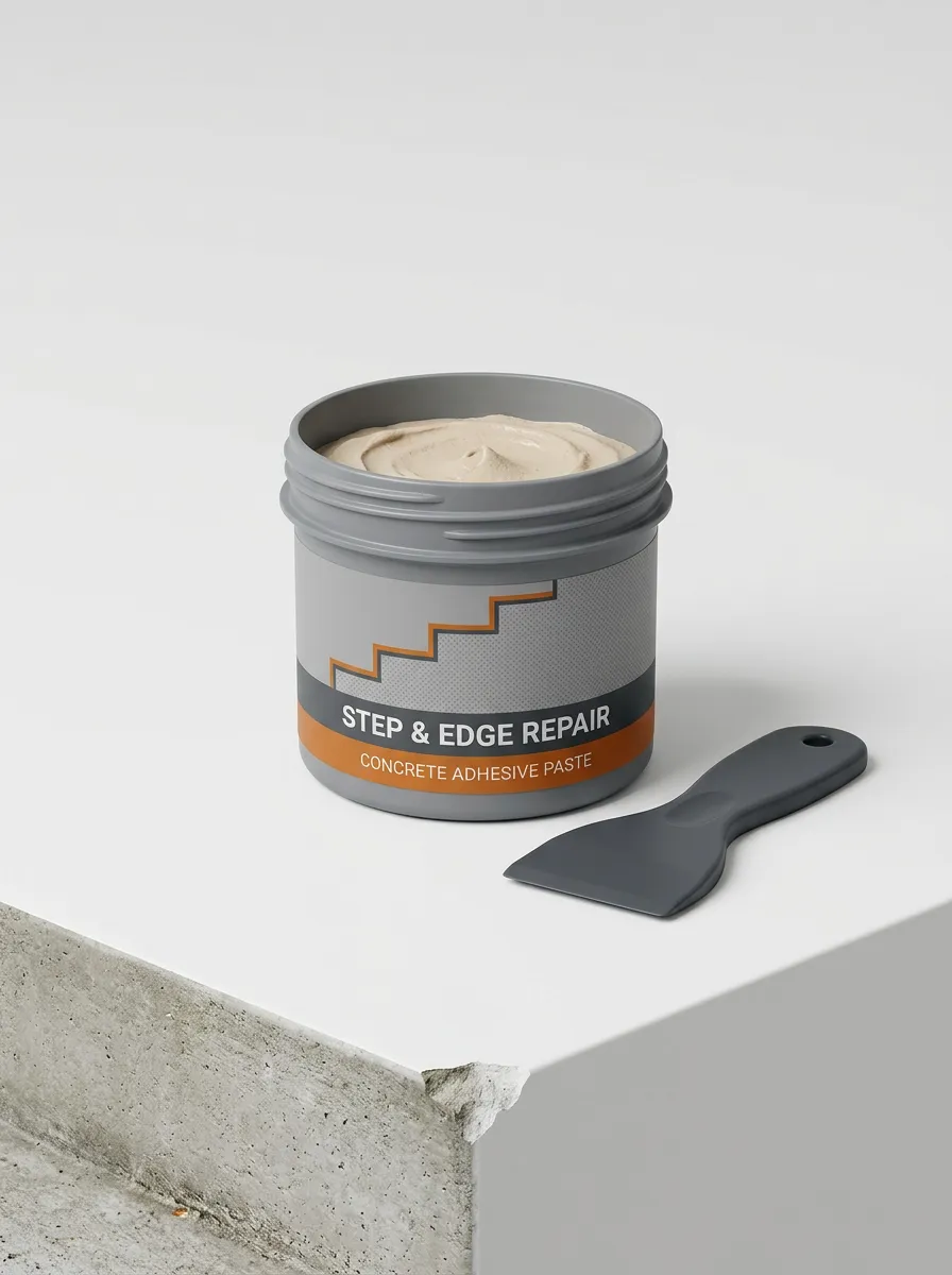 Step-and-Edge Concrete Paste Step Repair Adhesive