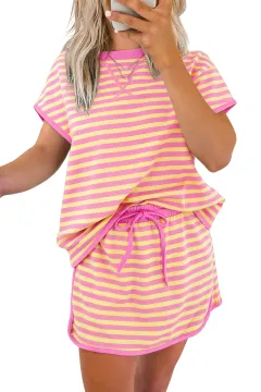 Striped Lounge Set