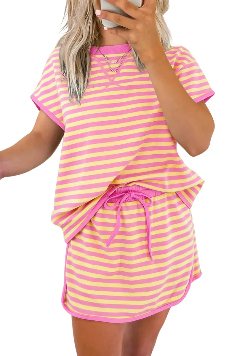 Striped Lounge Set