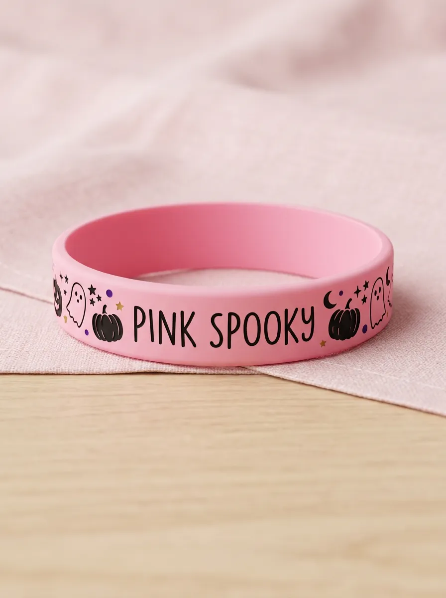 Pumpkin Halloween Graphic Wristband