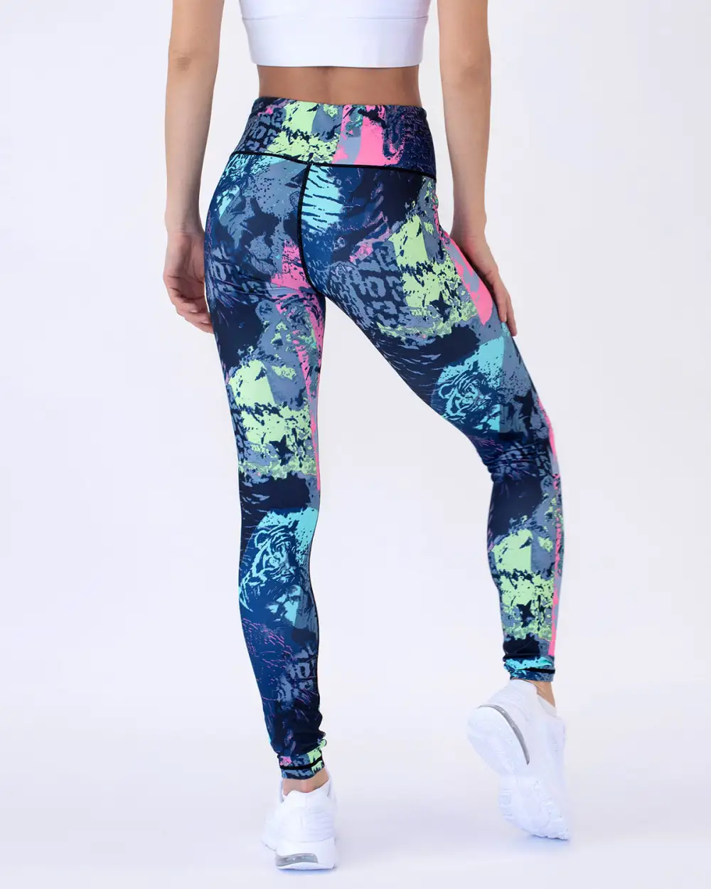 Active Abstract Print Leggings