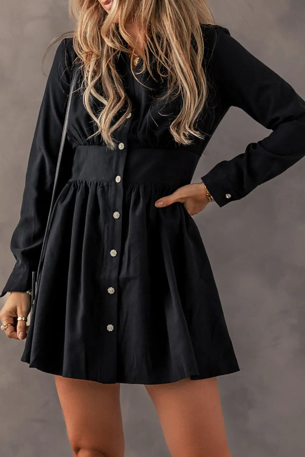 Weekend Long Sleeve Mini Dress