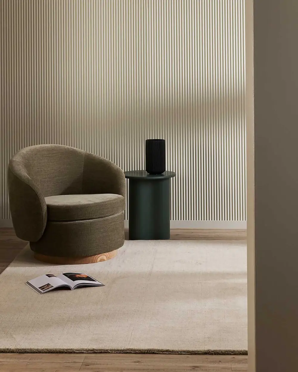 Wool Contemporary Minimalist Timeless Area Rug