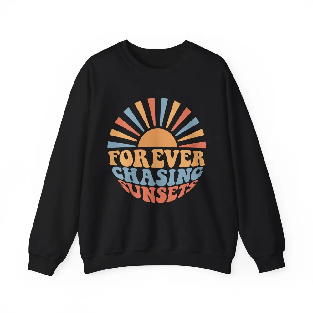 Sunset Chaser Graphic Crewneck Sweatshirt