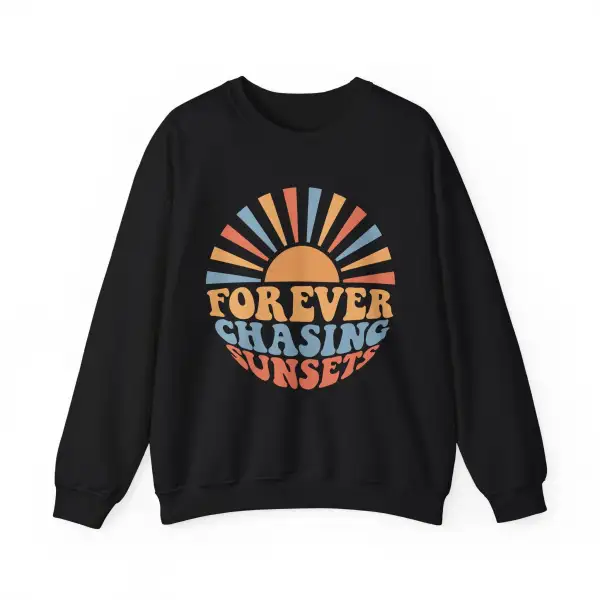 Sunset Chaser Graphic Crewneck Sweatshirt