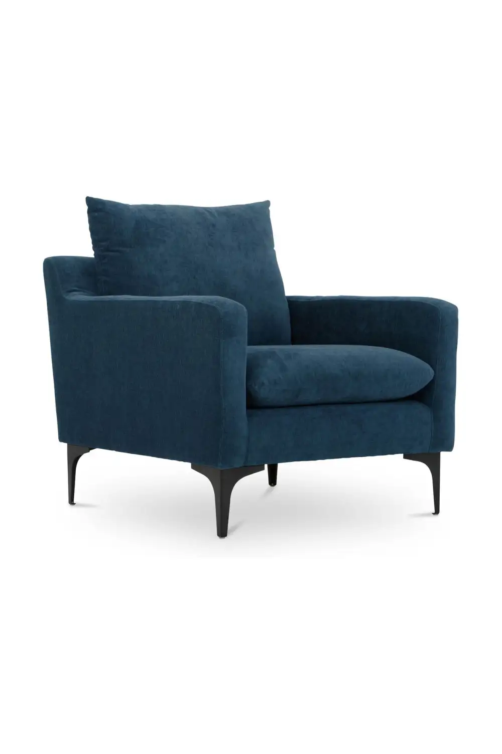 Angled-Back Lounge Chair