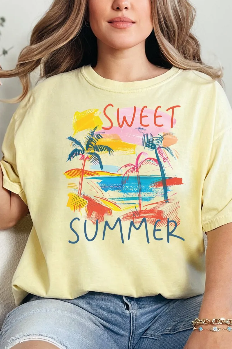 Sweet Summer Palms Tee