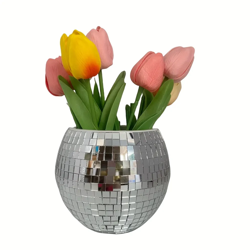 Disco Ball Vase
