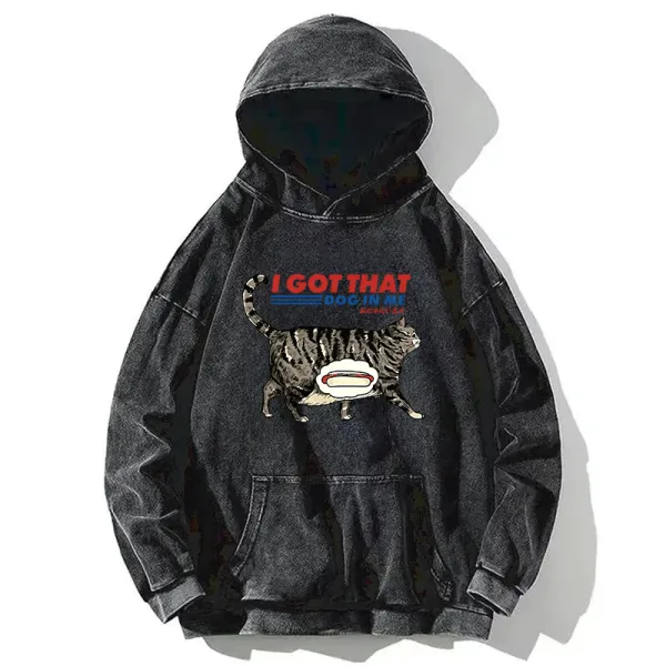 Dog Energy Washed Hoodie