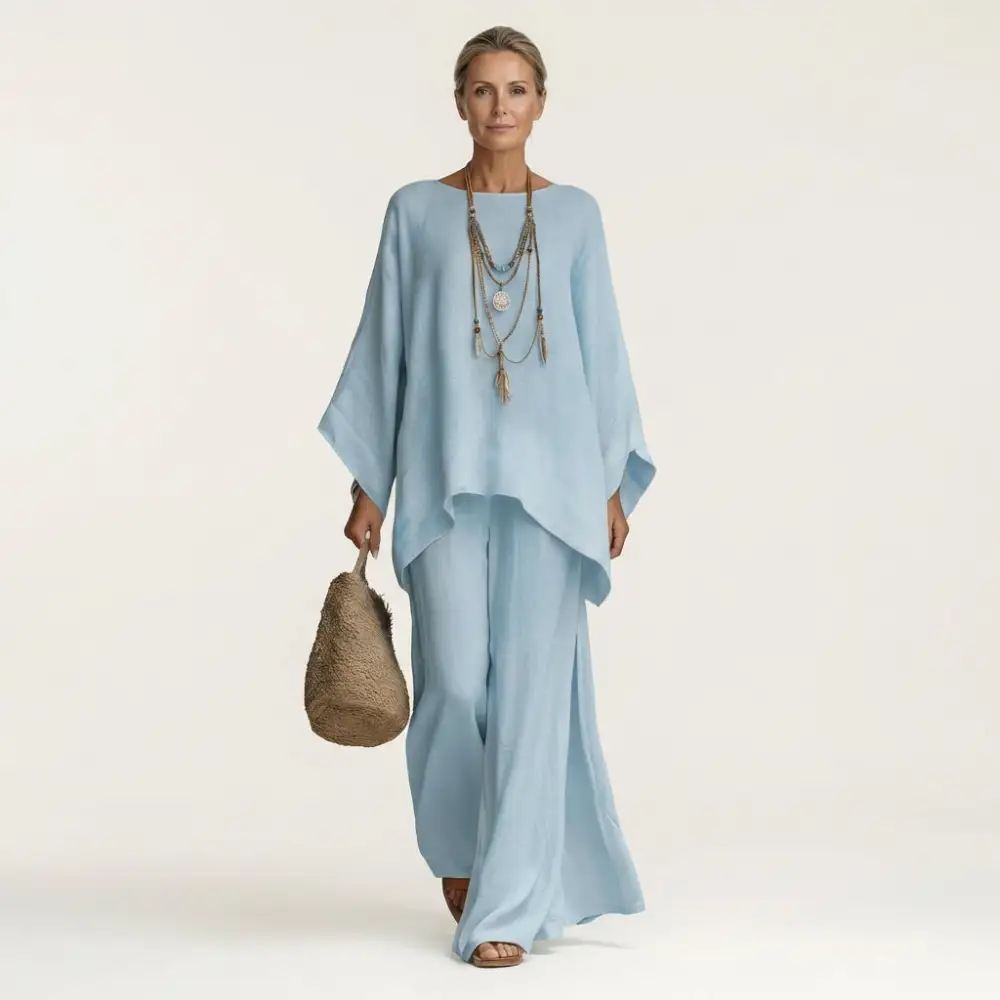 Majolie | Linen-Blend Boho Set