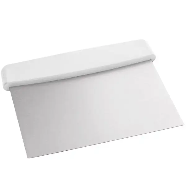 Stainless Steel Dough Cutter Bench Scraper with Plastic Handle