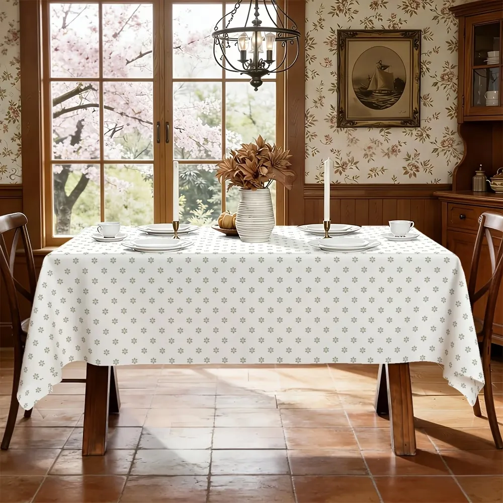 Minimalism Floral Tablecloth