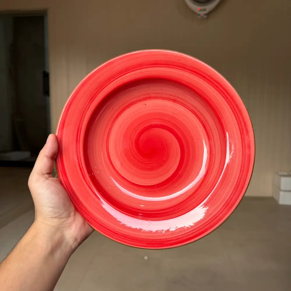 Easygoing Table Deep Ceramic Dining Plate