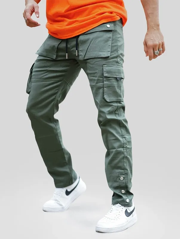 Muted Green Cargo Cargo Pants