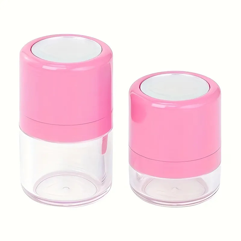 Portable Powder Container with Puff