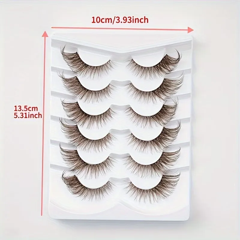 Brown Volume False Eyelashes